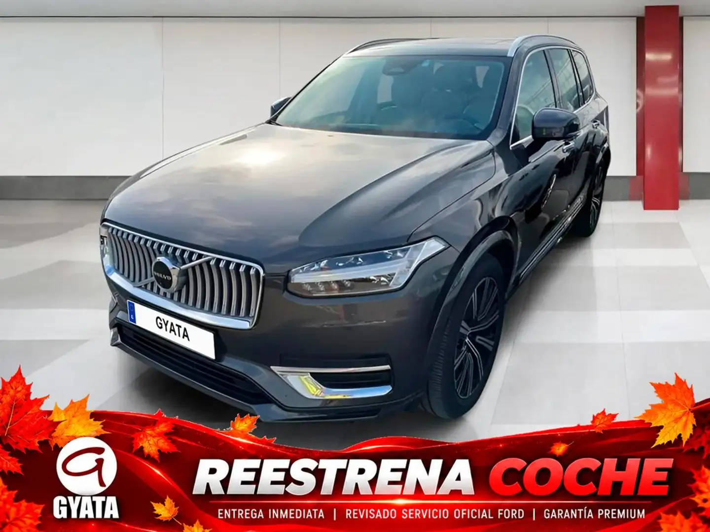 Volvo XC90 B5 Plus Bright AWD Aut. Gris - 1