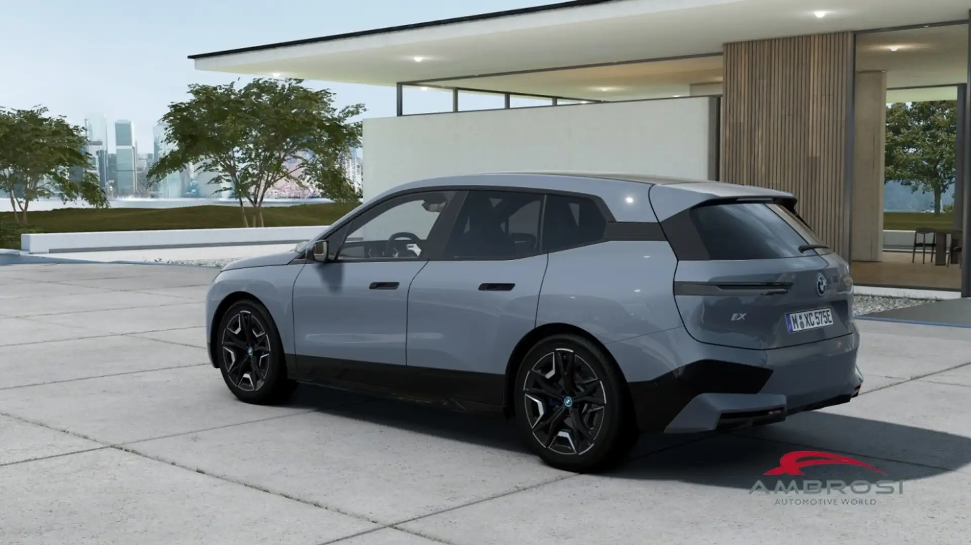 BMW iX xDrive40 Pacchetto Sportivo Grigio - 2