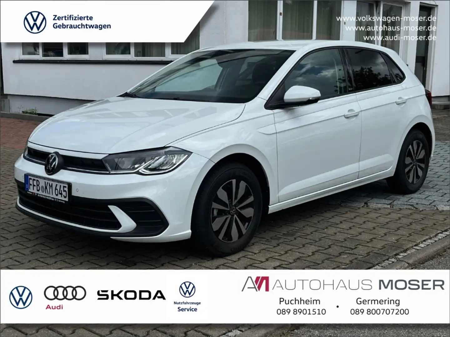 Volkswagen Polo 1.0 TSI MOVE DSG - Navi*Kamera*App!!! Weiß - 1