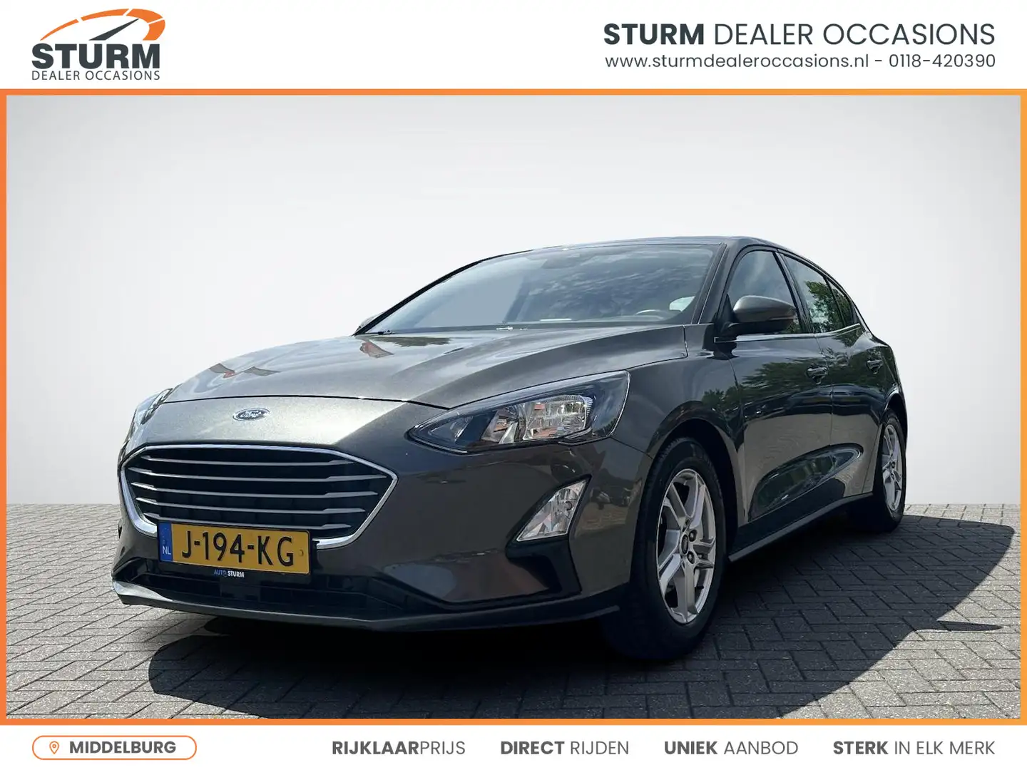 Ford Focus 1.0 EcoBoost Trend Edition Business | Navigatie | Grijs - 1