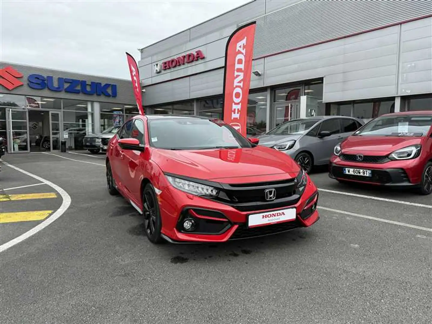 Honda Civic 10 1.5 IVTEC SPORT PLUS 182 Rouge - 2