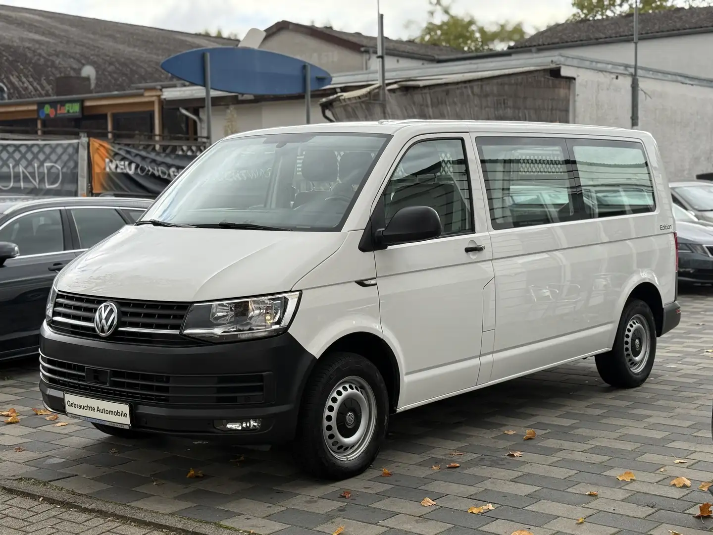 Volkswagen T6 Transporter 2.0TDI Lang Automatik DSG Klima*Fenster*ACC Blanc - 2