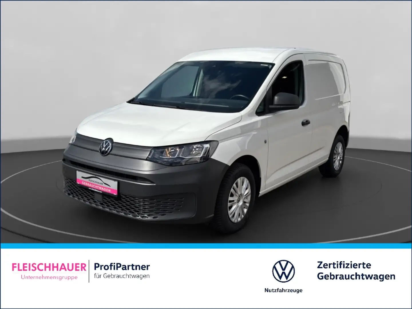 Volkswagen Caddy 2.0 TDI+SHZ+DAB+BLUETOOTH+TEMPOMAT Weiß - 1