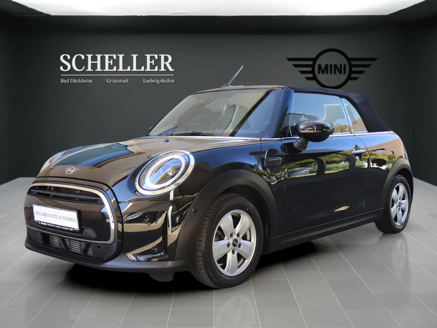 MINI Cooper Cabrio Cooper Cabrio Head-Up DAB LED RFK Navi Klima Noir - 1