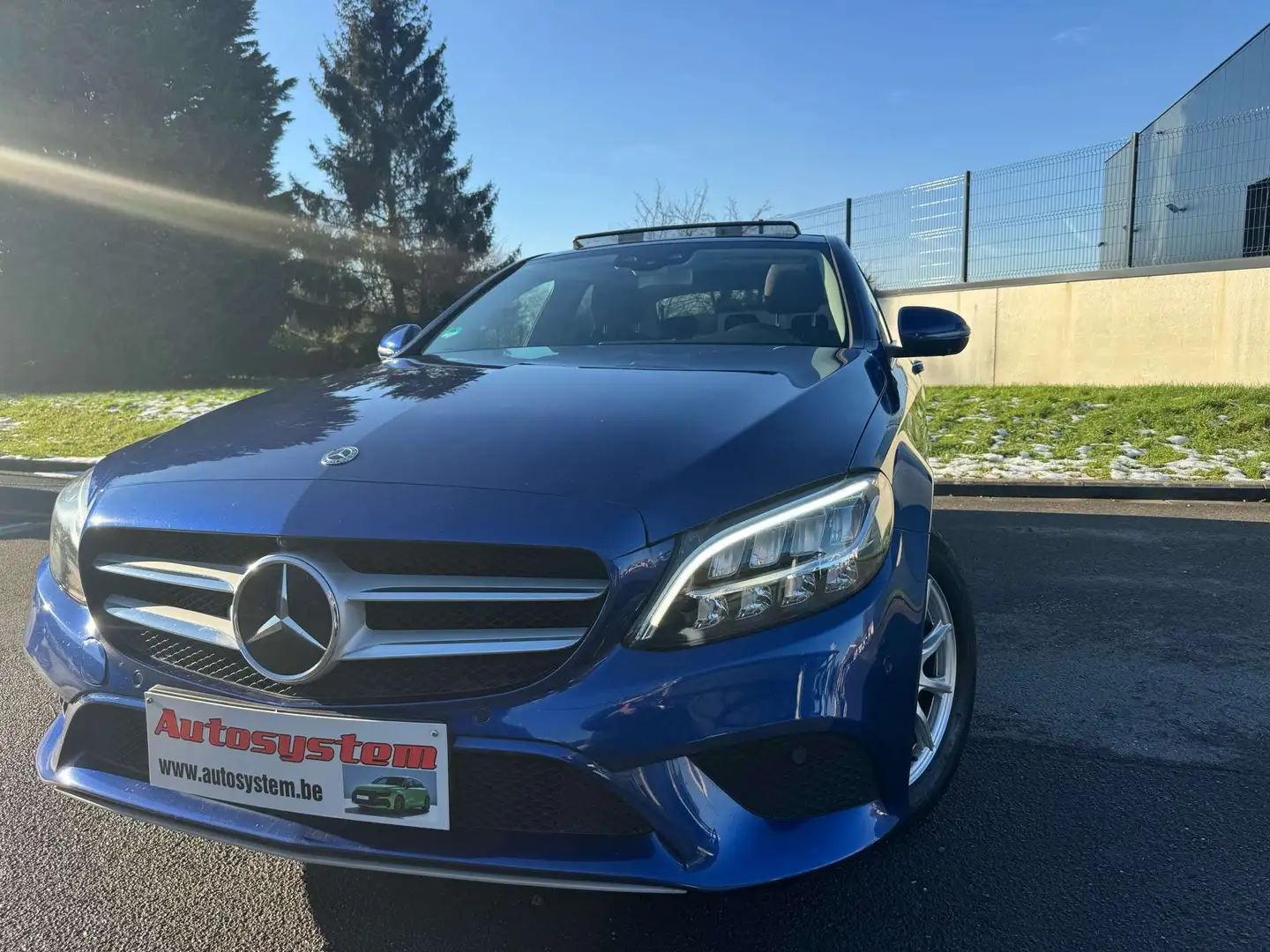 Mercedes-Benz C 180 d Automatique*Euro 6D-Temp*Carpass*Garantie 1an* Bleu - 1