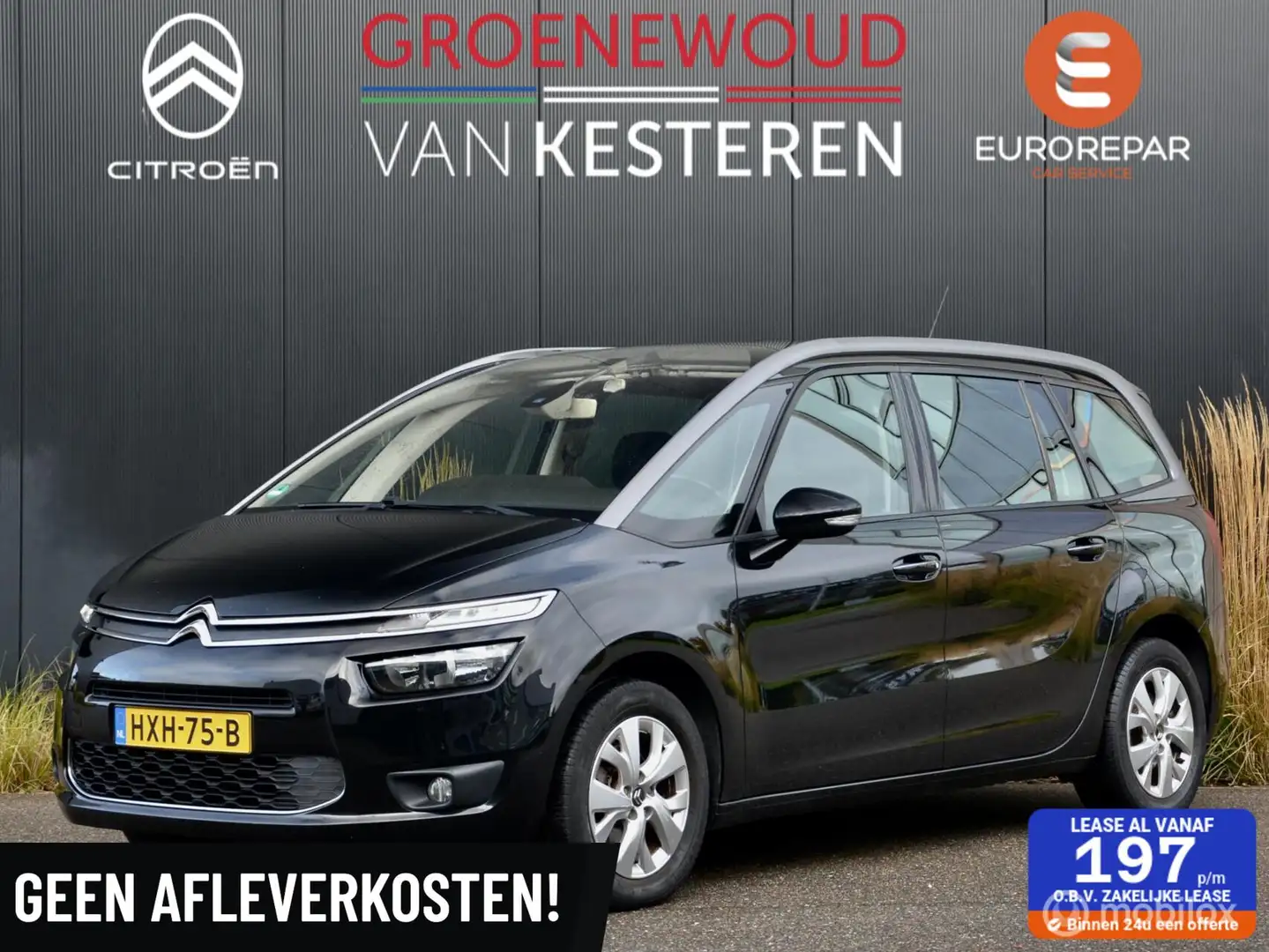 Citroen Grand C4 Picasso 130pk Intensive I 7-zitplaatsen I Zwart - 1