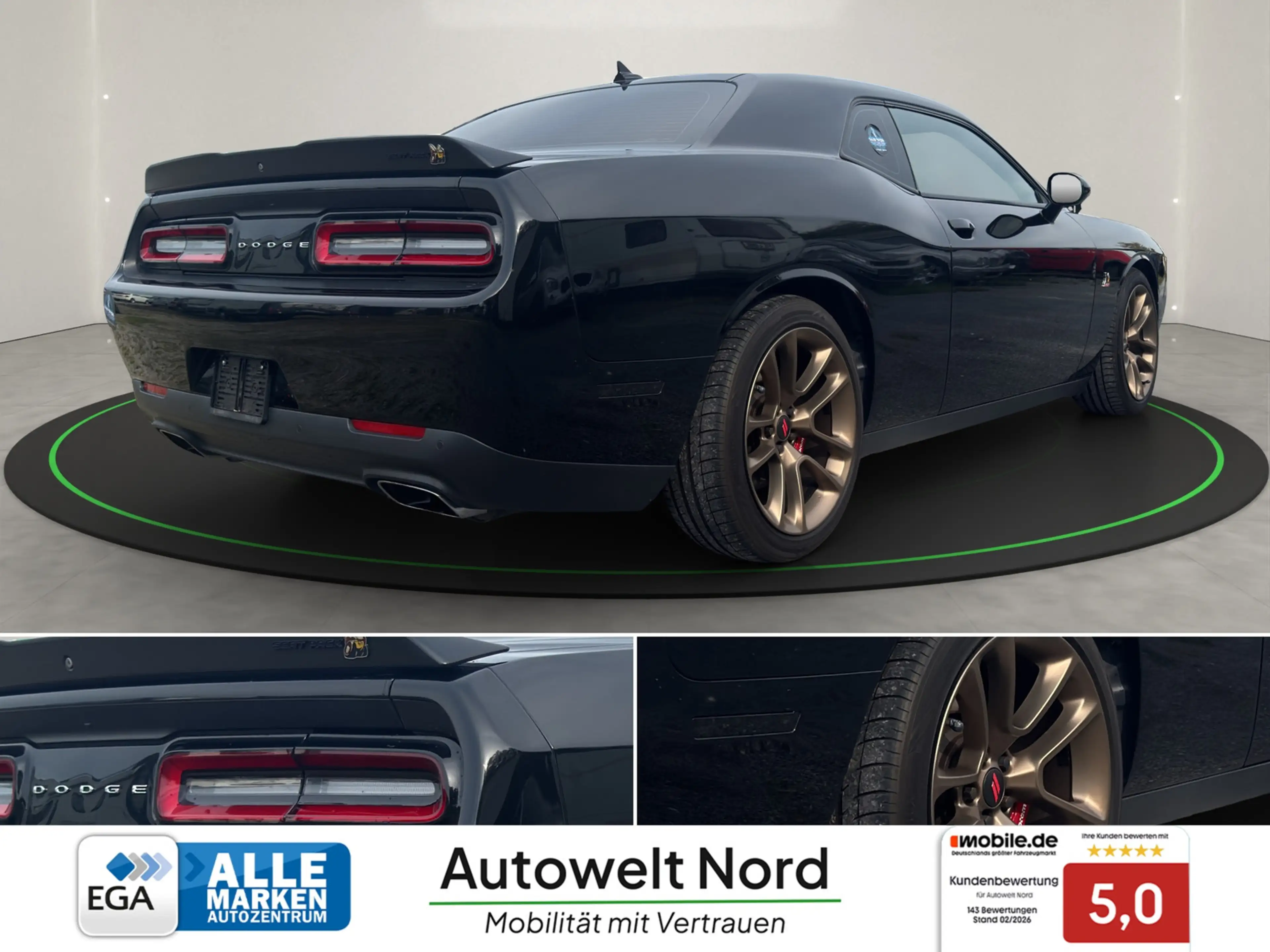 Dodge Challenger R/T 392~Autom.~Leder~ALU~SHZ~NAVI~R-KAMERA~TEMPO~L — photo 5