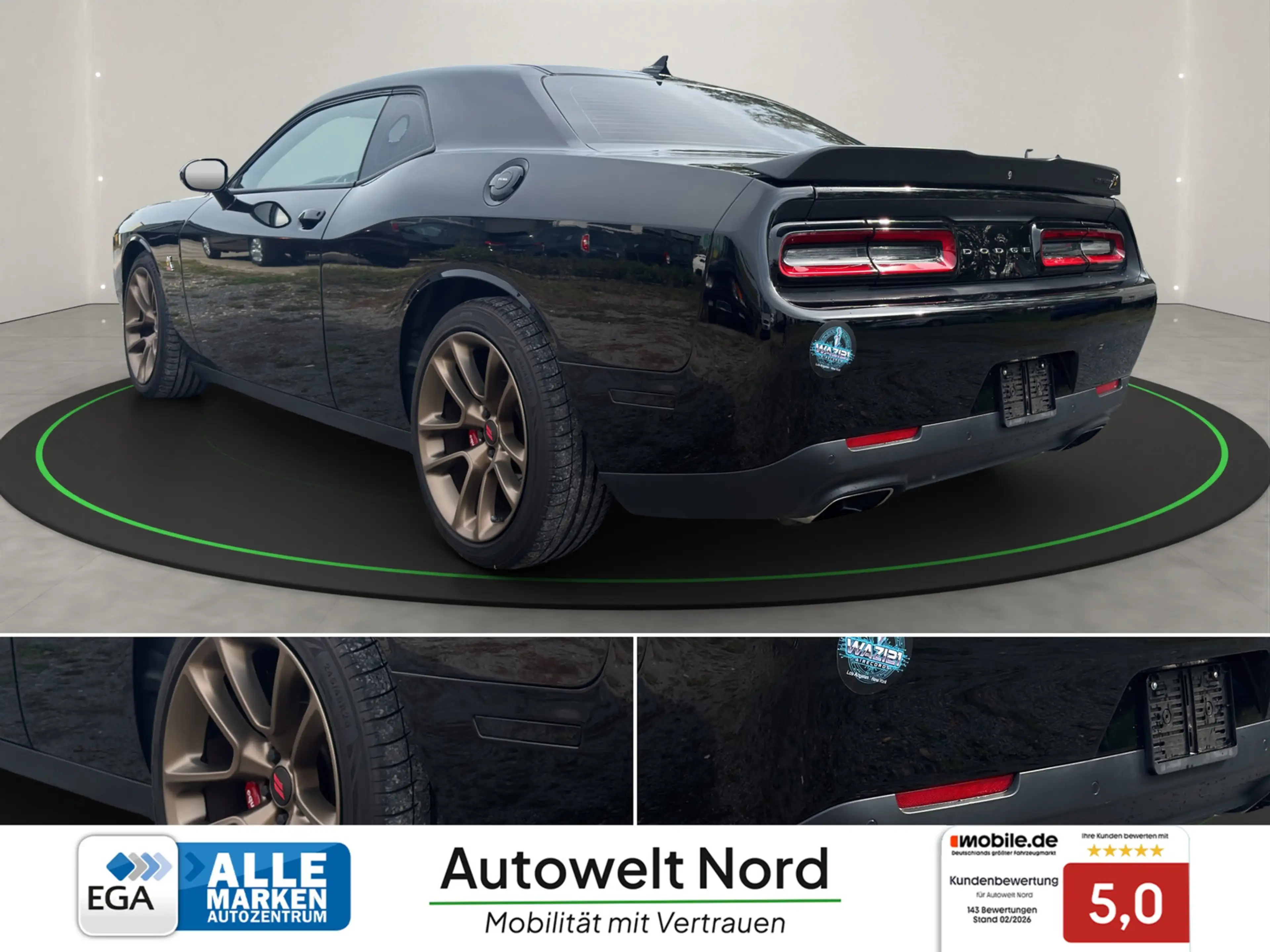 Dodge Challenger R/T 392~Autom.~Leder~ALU~SHZ~NAVI~R-KAMERA~TEMPO~L — photo 7