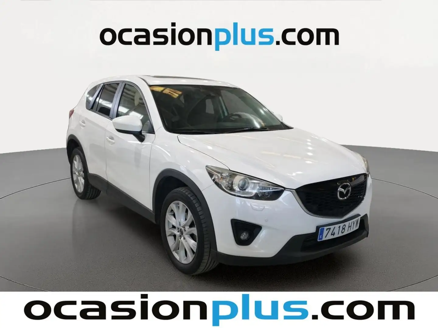 Mazda CX-5 2.2DE Luxury 4WD 175 Aut. Blanco - 2