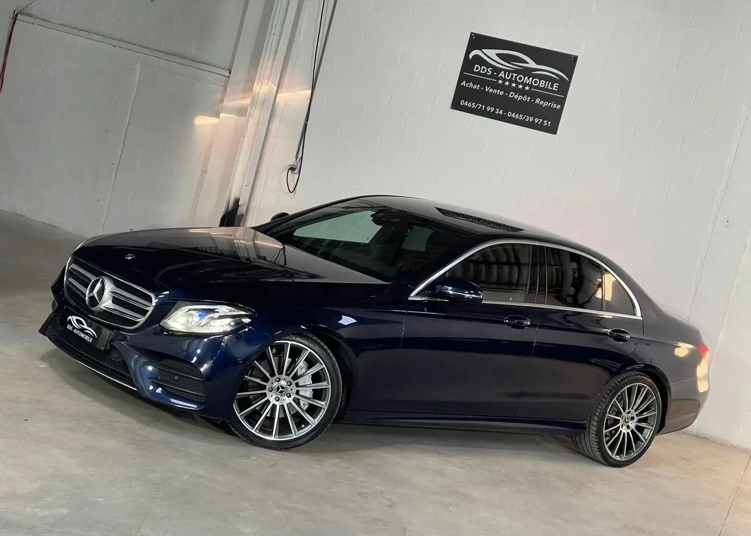Mercedes-Benz E 200 d Business Solution AMG (EU6d-TEMP Bleu - 2