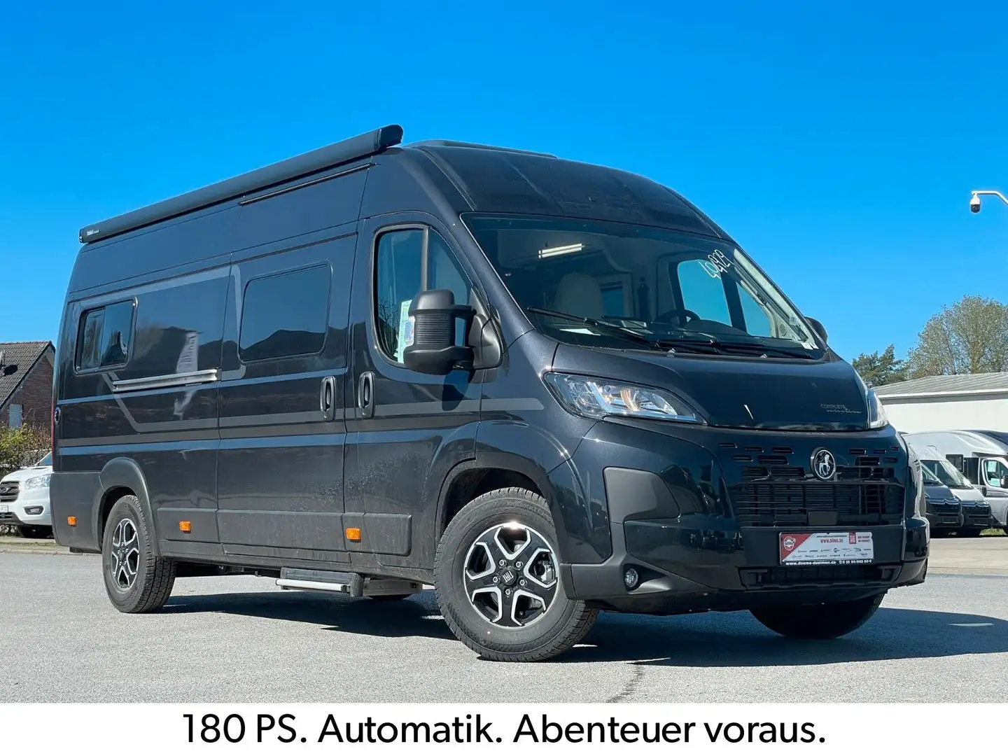 Etrusco CV | Campervan 640 PB | Autom. | Elektr. Hubbett Schwarz - 1