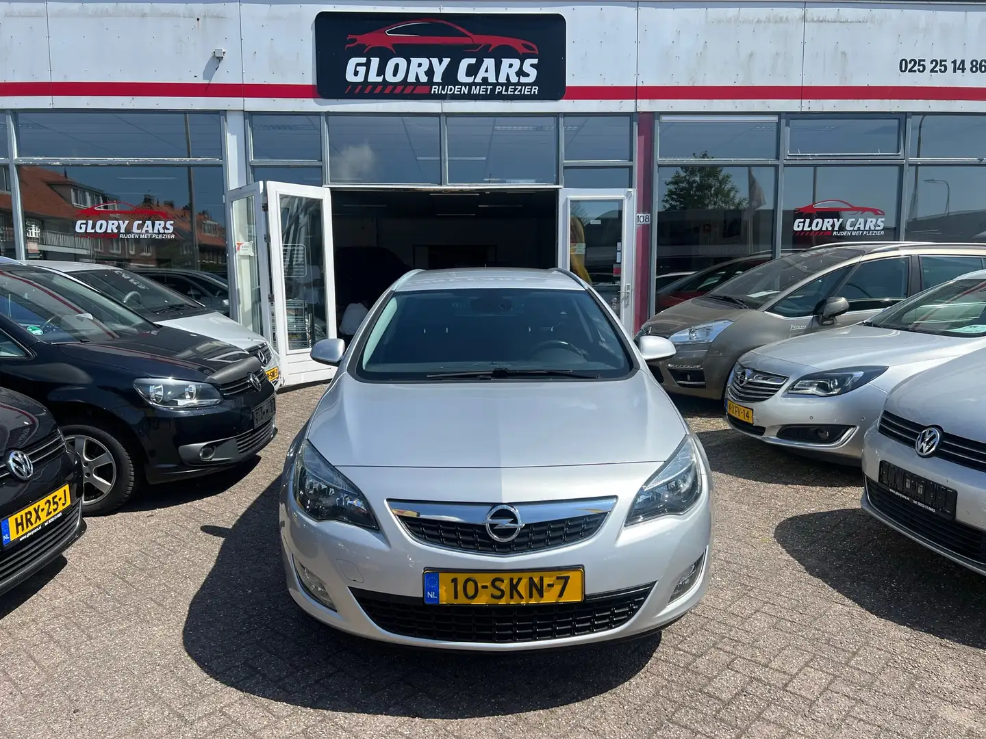 Opel Astra Sports Tourer 1.4 Turbo Sport NAVI-CRUISE-TREKHAAK Grijs - 1