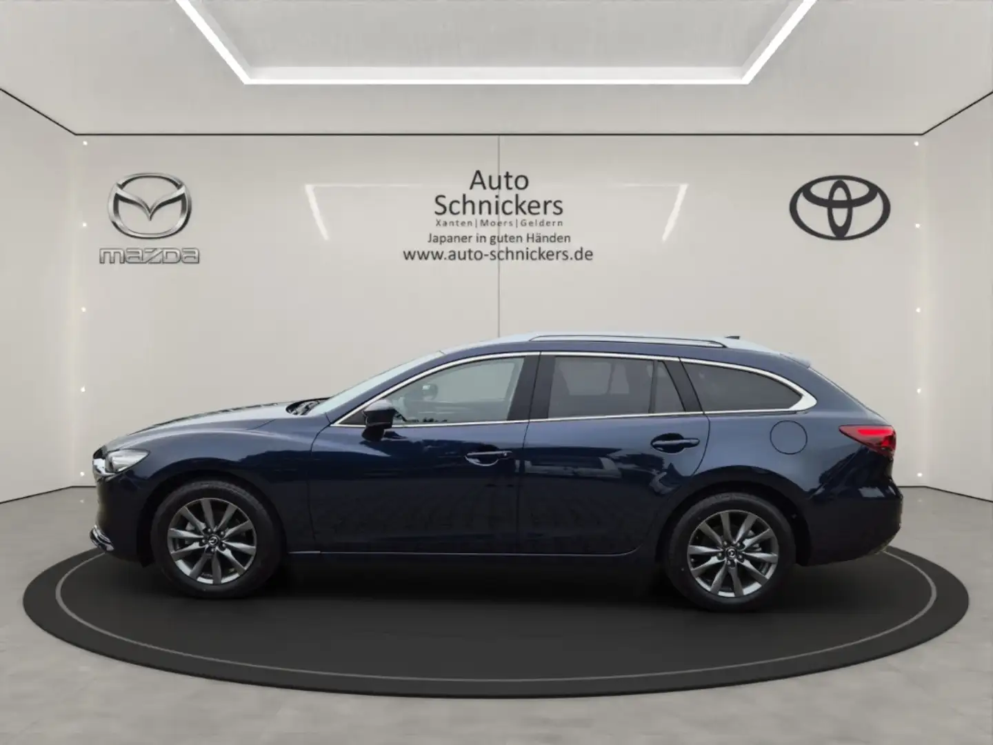 Mazda 6 SKYACTIV-G CENTER-LINE+8FACH BEREIFT !! Bleu - 2
