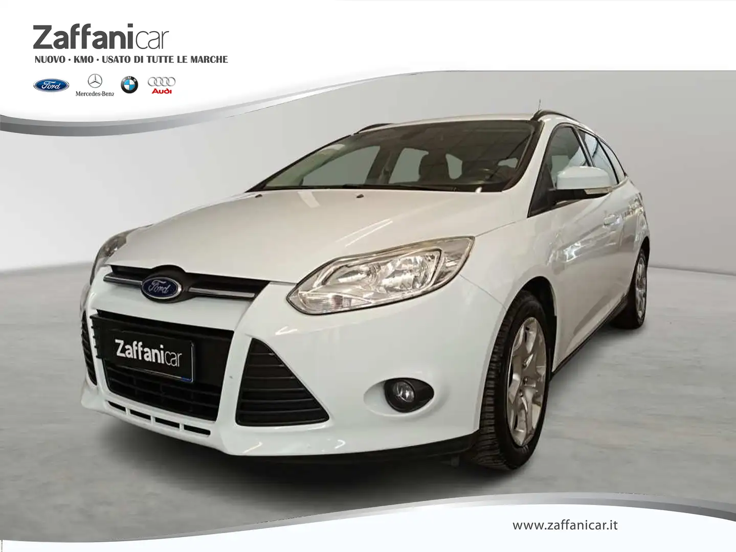 Ford Focus Station Wagon 1.6 TDCi Titanium Weiß - 1