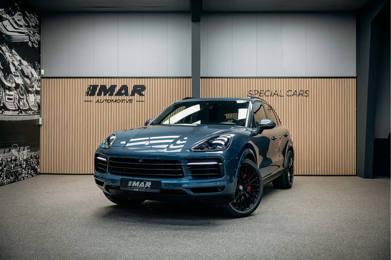 Porsche Cayenne 2.9 S | Sport Chrono | Luchtvering | Bose | Sports Blauw - 1