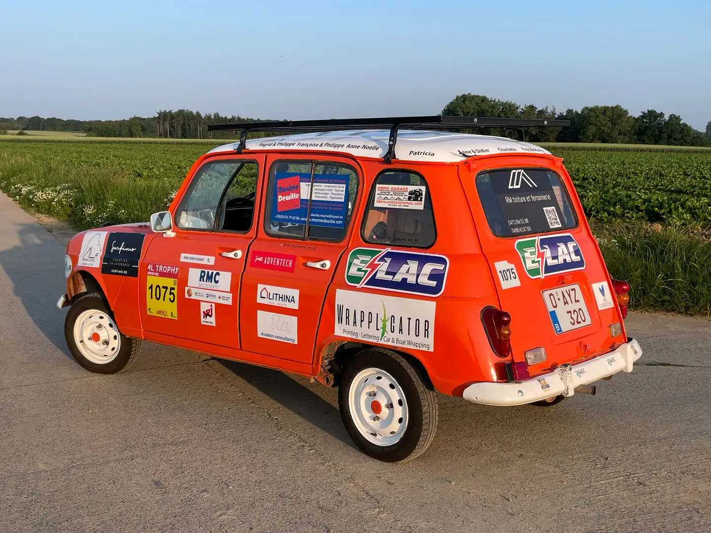 Renault R 4 Savanne cléon Orange - 1