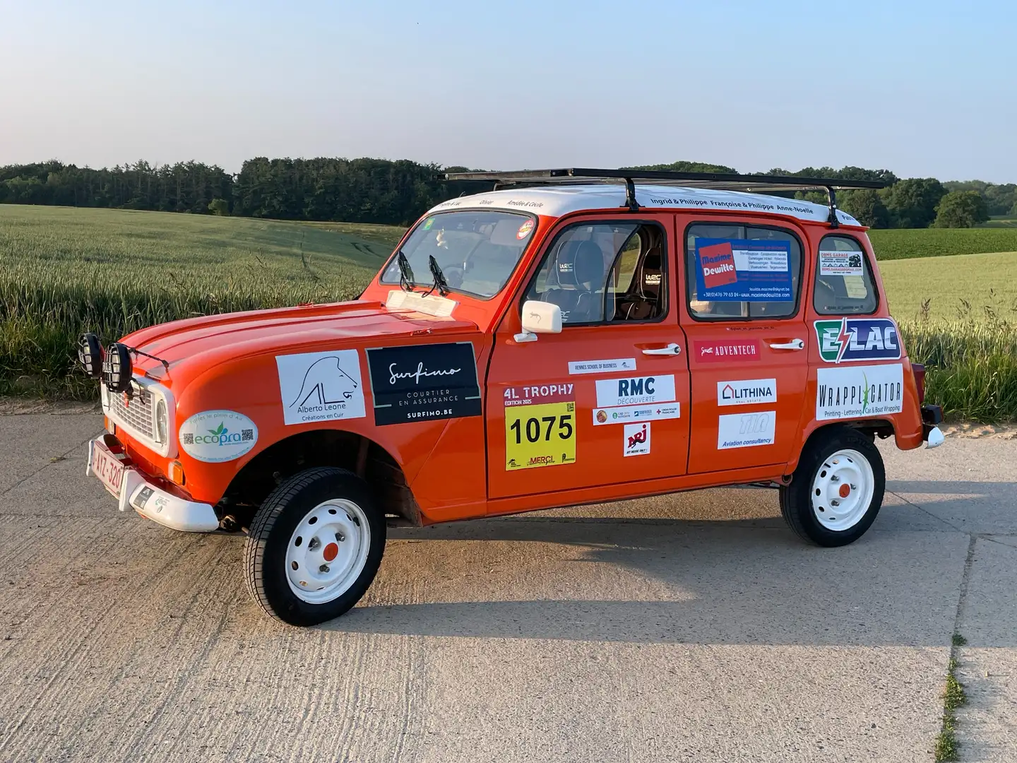 Renault R 4 Savanne cléon Orange - 2