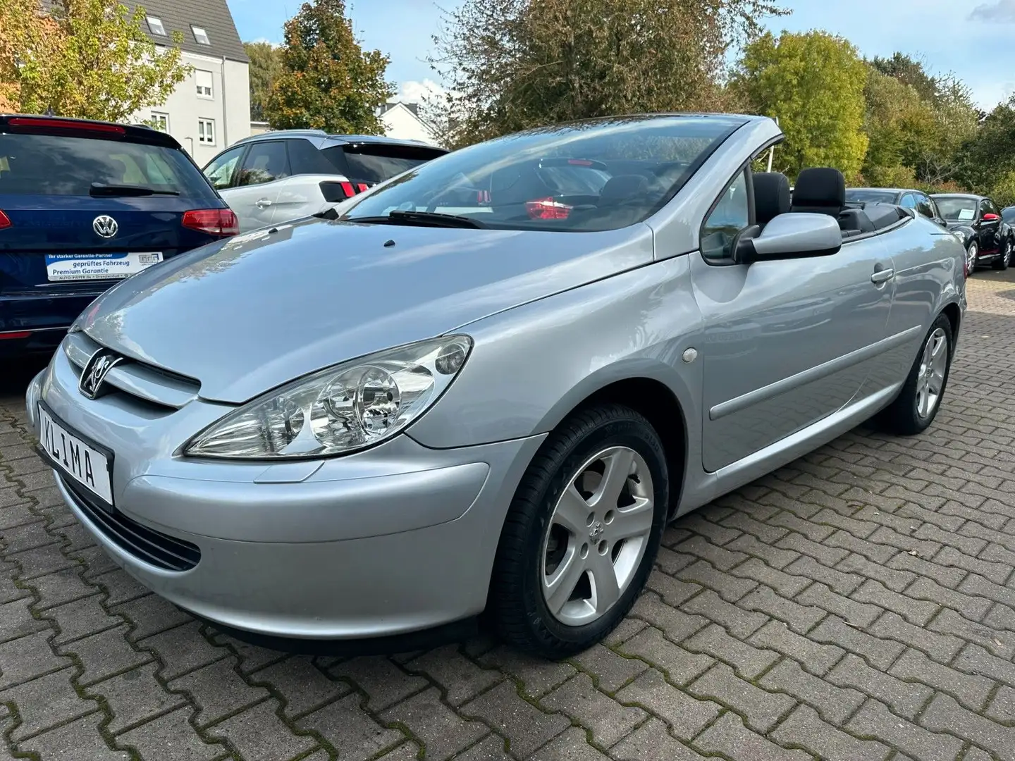 Peugeot 307 CC Cabrio-Coupe/25.000km/Leder/Rentnerfahrz. Grigio - 1