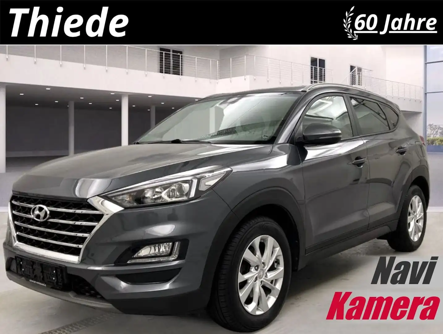 Hyundai TUCSON 1.6 T-GDI TREND AUTO. NAVI/LED/KAMERA/SHZ Grau - 1
