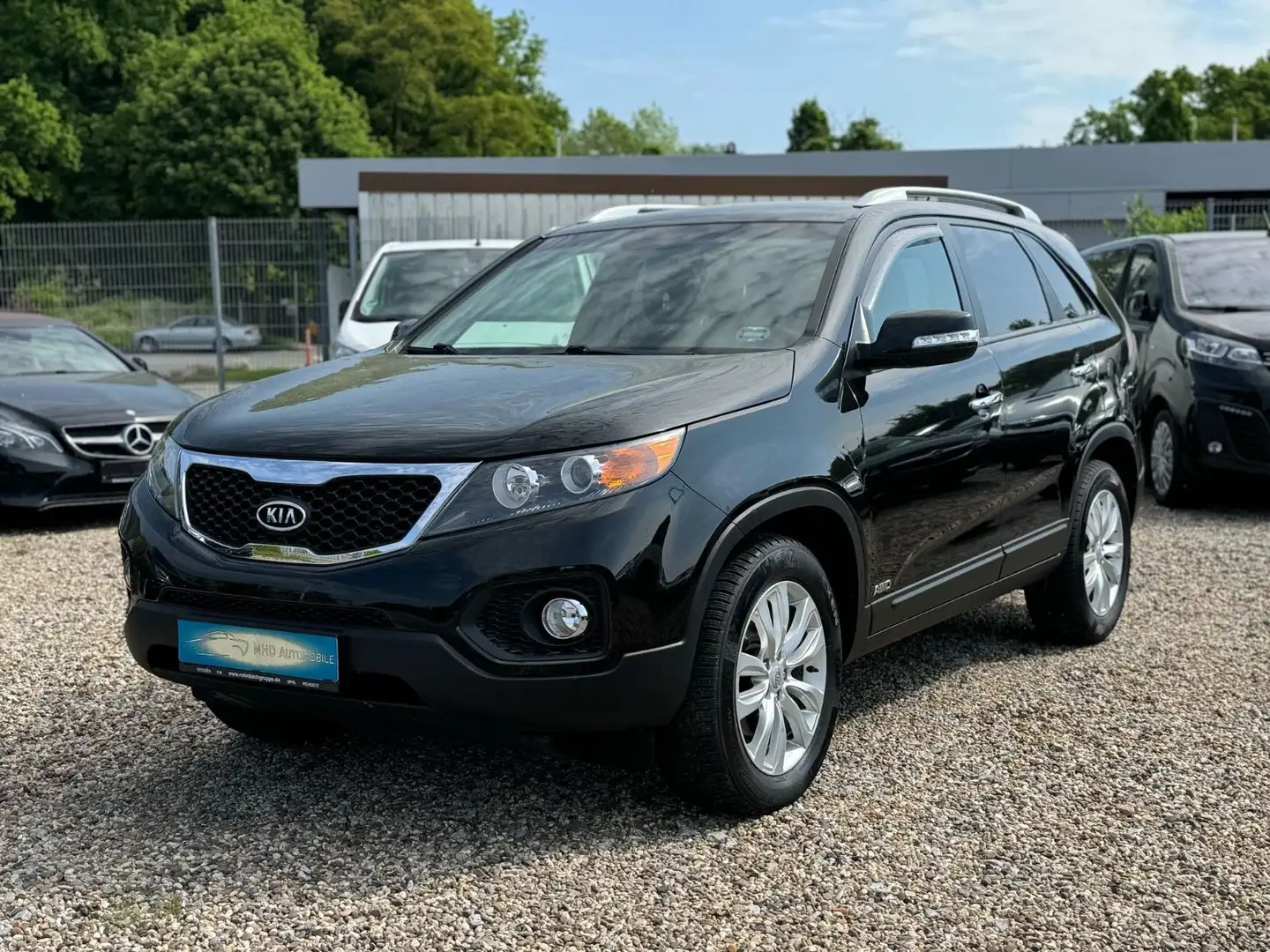 Kia Sorento Vision 4WD Aut. AHK  * Hagelschaden * Negru - 1