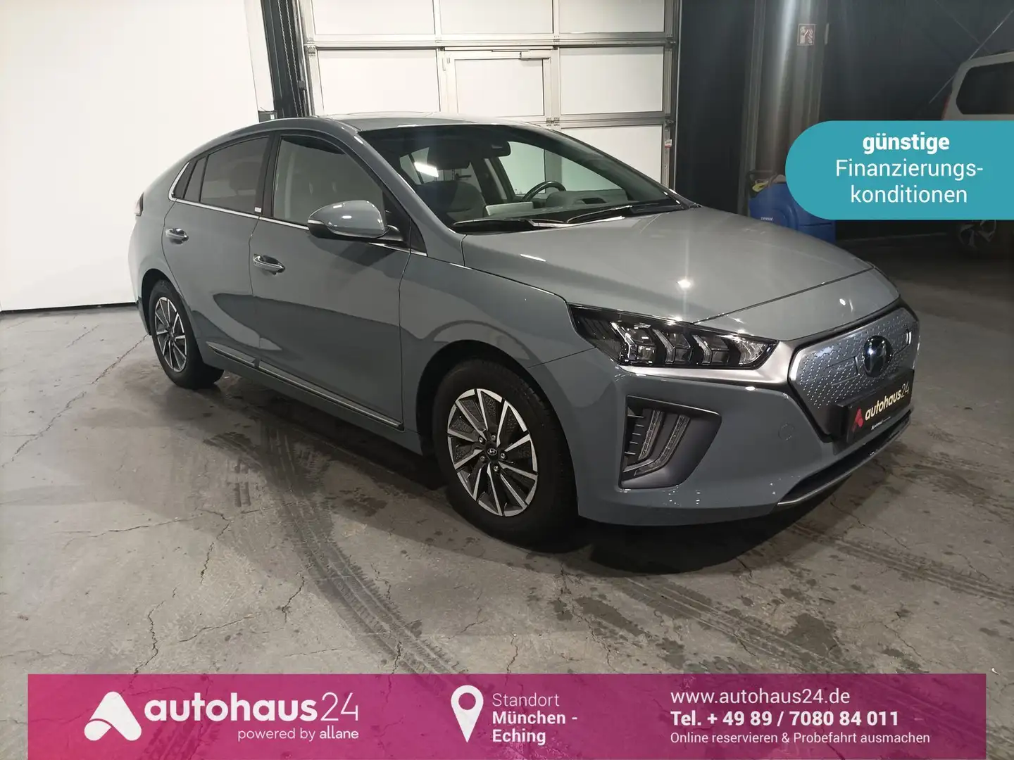 Hyundai IONIQ 38,3 Style Elektro LED|Navi|Kamera|Sitzhz Grau - 1