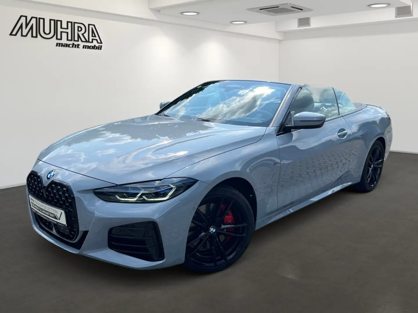 BMW 440 M440i xDrive Cabrio 19" DA Prof Sitzlüft HUD H/K Gris - 2