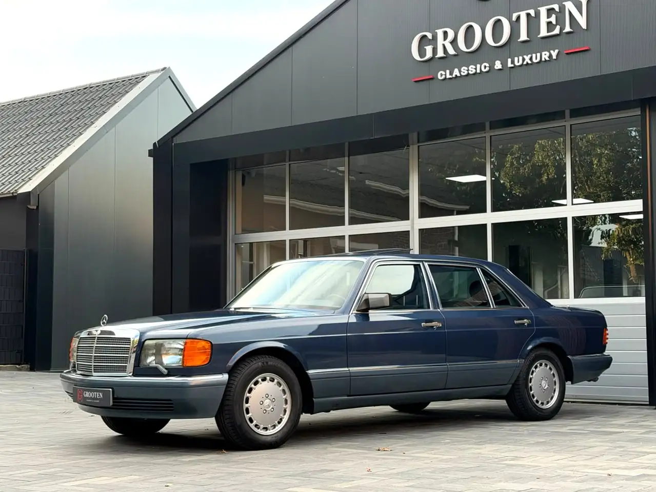Mercedes-Benz S 560 SEL - W126 - Nautik Blau - 40.000 km !!, foto 1