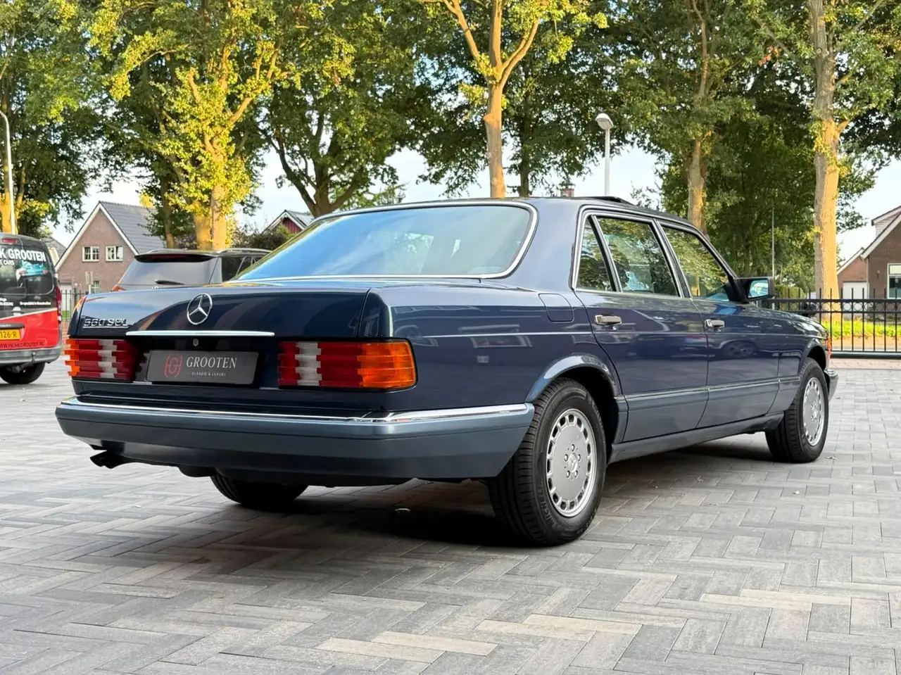 Mercedes-Benz S 560 SEL - W126 - Nautik Blau - 40.000 km !!, foto 5