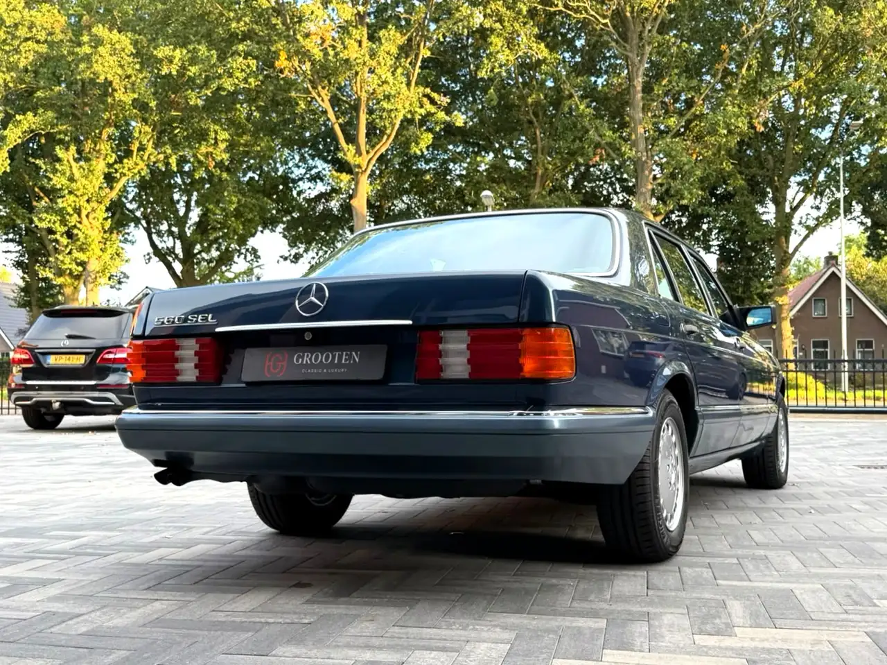 Mercedes-Benz S 560 SEL - W126 - Nautik Blau - 40.000 km !!, foto 7