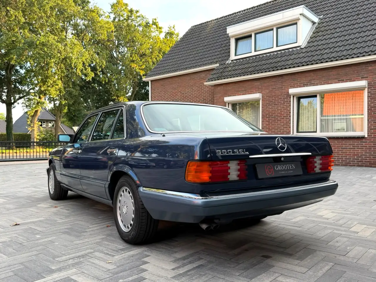 Mercedes-Benz S 560 SEL - W126 - Nautik Blau - 40.000 km !!, foto 6