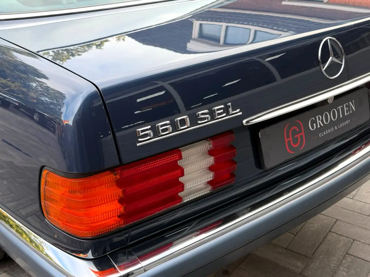 Mercedes-Benz S 560 SEL - W126 - Nautik Blau - 40.000 km !!, foto 2