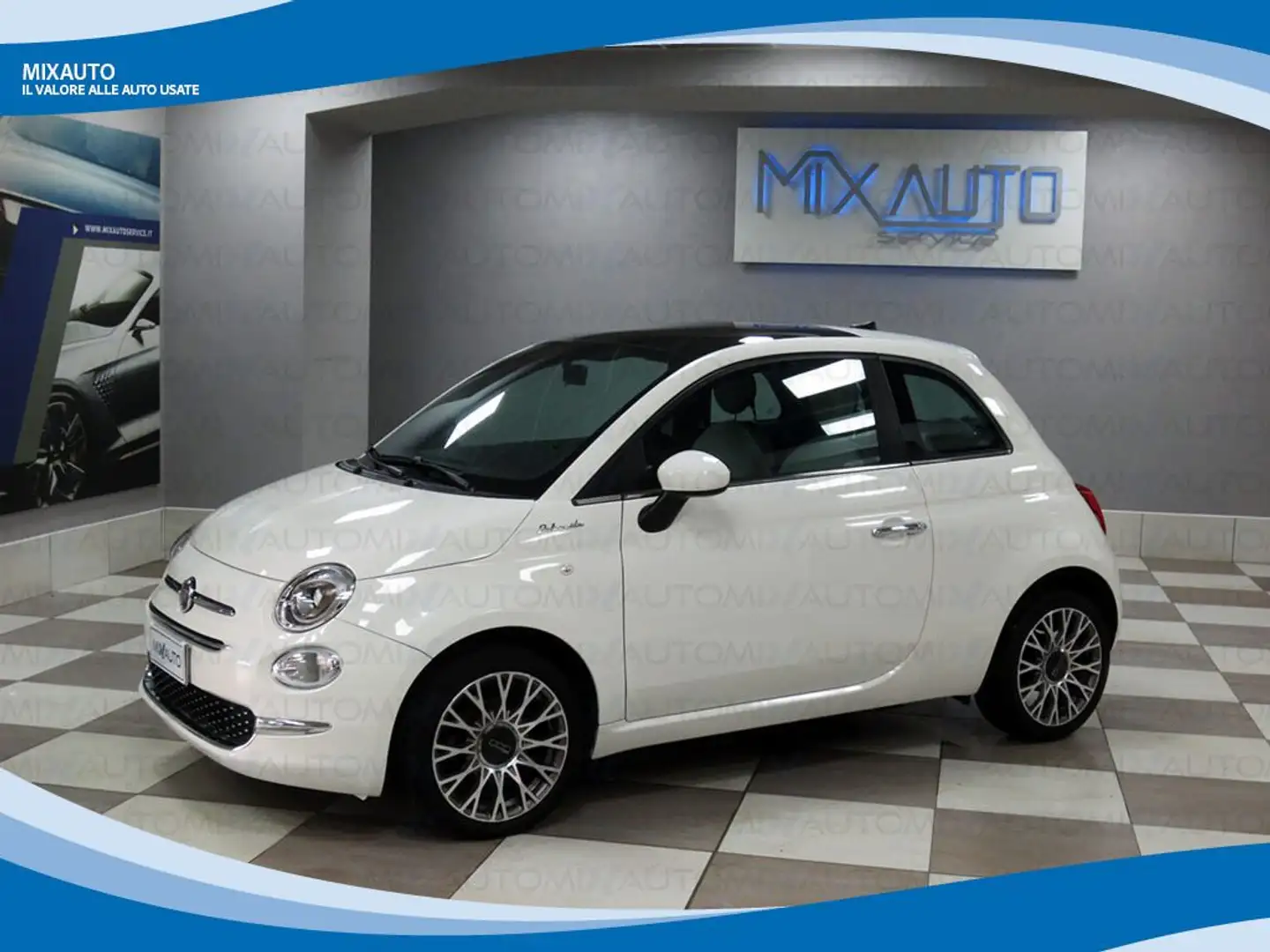 Fiat 500 Hybrid 1.0 70cv Dolcevita EU6 Bianco - 1