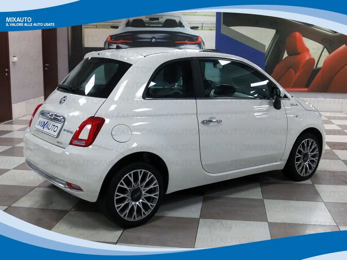 Fiat 500 Hybrid 1.0 70cv Dolcevita EU6 Bianco - 2