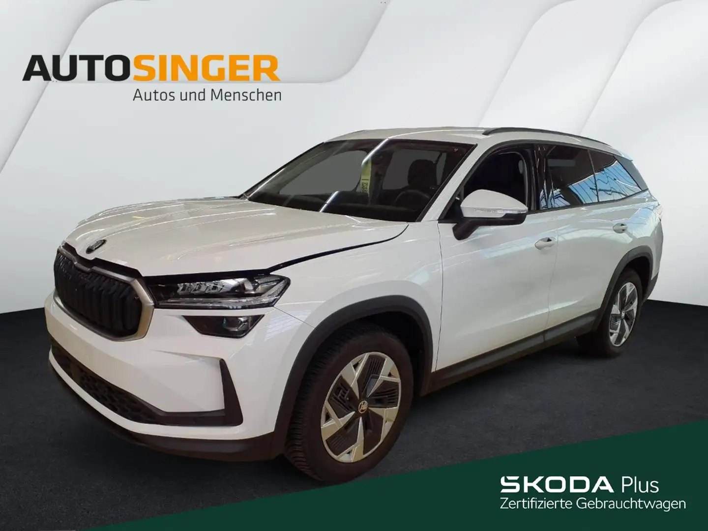 Skoda Kodiaq Selection TDI DSG 4x4 *AHK*MATRIX*NAV*ACC Blanco - 1