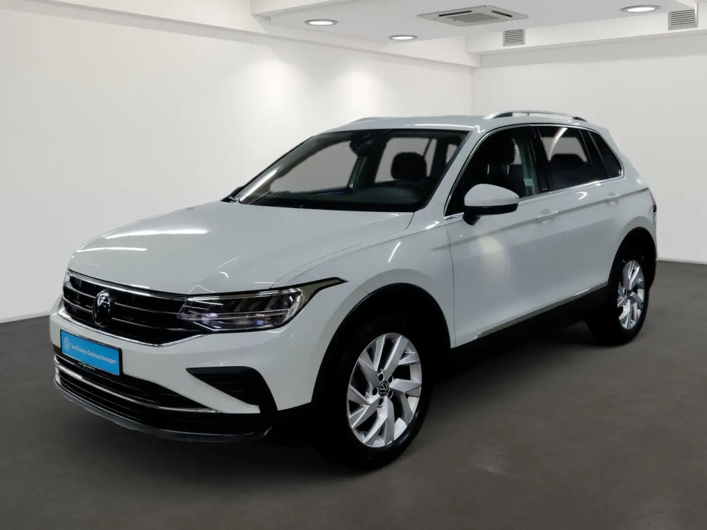 Volkswagen Tiguan 1.5 DAB+ Navi LED el Heckklappe Rückfahrk White - 2