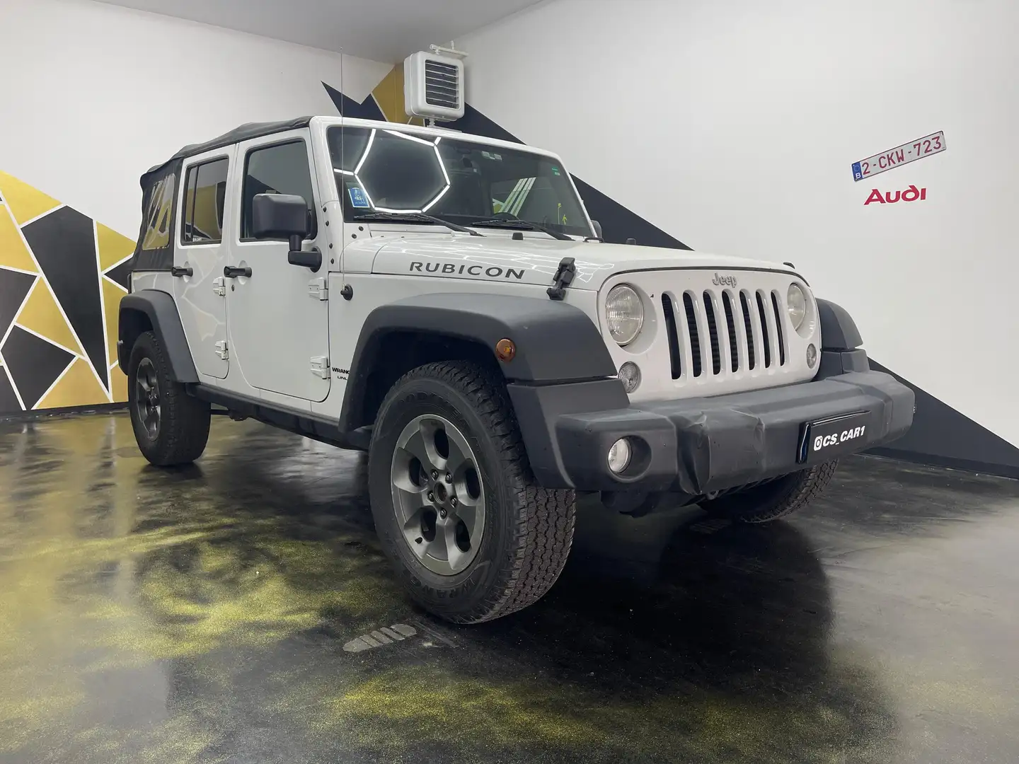 Jeep Wrangler Unlimited 2.8 crd Rubicon auto IVA ESPOSTA Weiß - 1