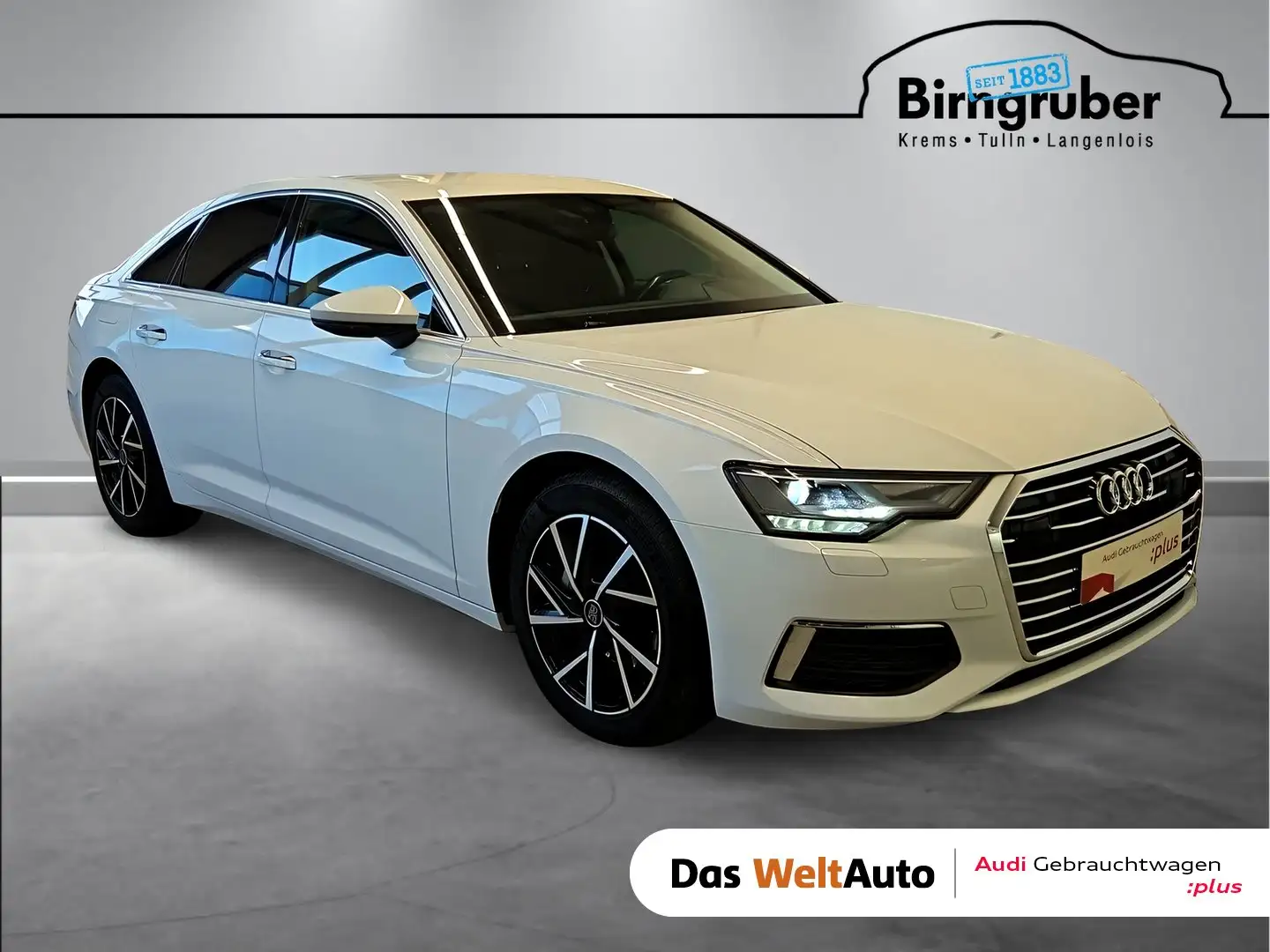 Audi A6 Limousine 40 TDI Design Weiß - 1