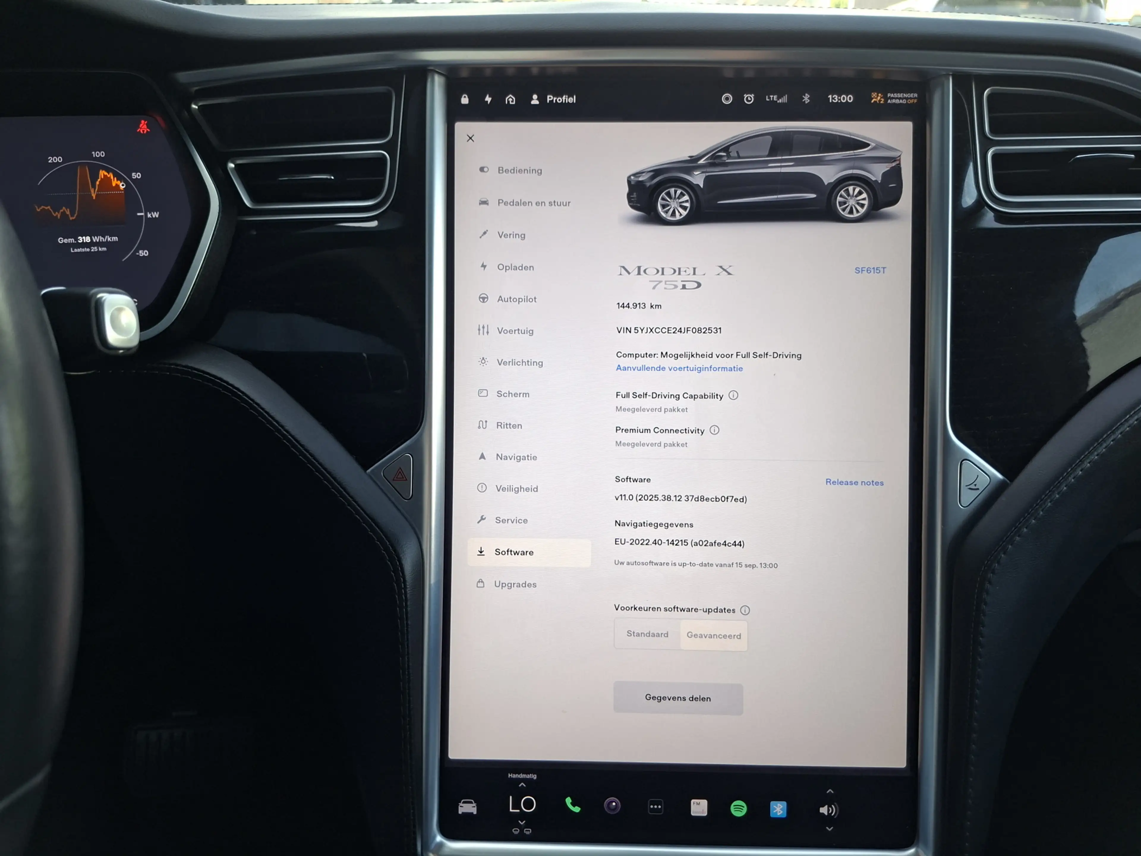 Tesla Model X 75D Pano Adapt.Cruise Incl.BTW Soh 86% Trekhaak(22 — photo 7