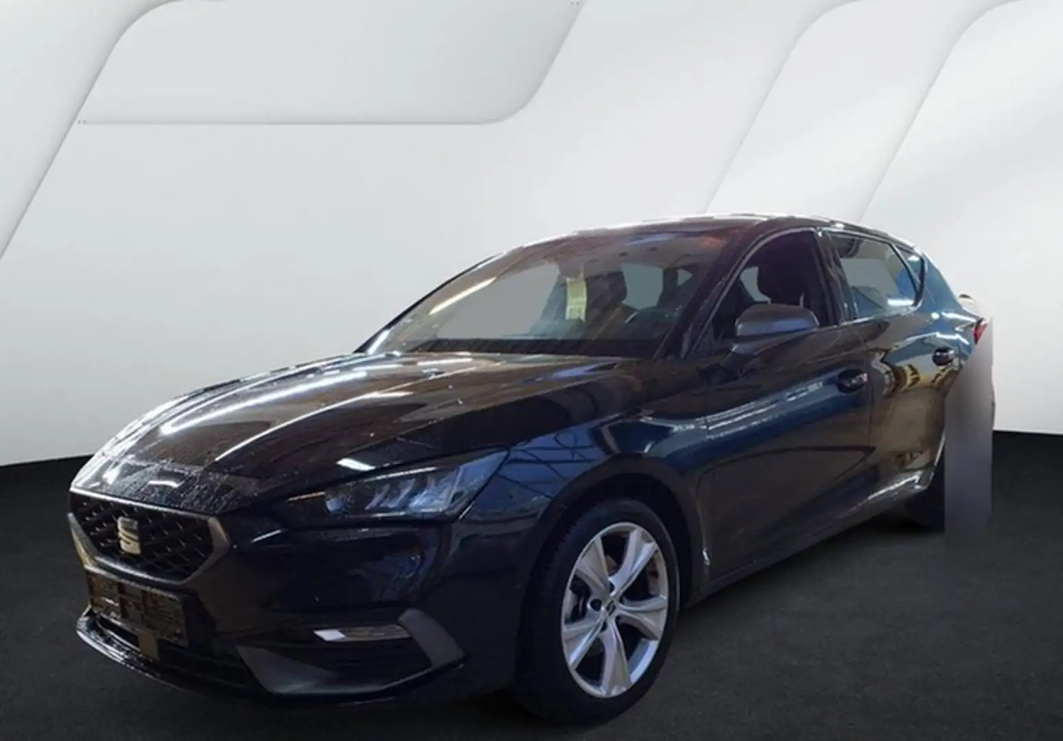 SEAT Leon 1.5 eTSI FR NAVI+ACC+RFK Schwarz - 1