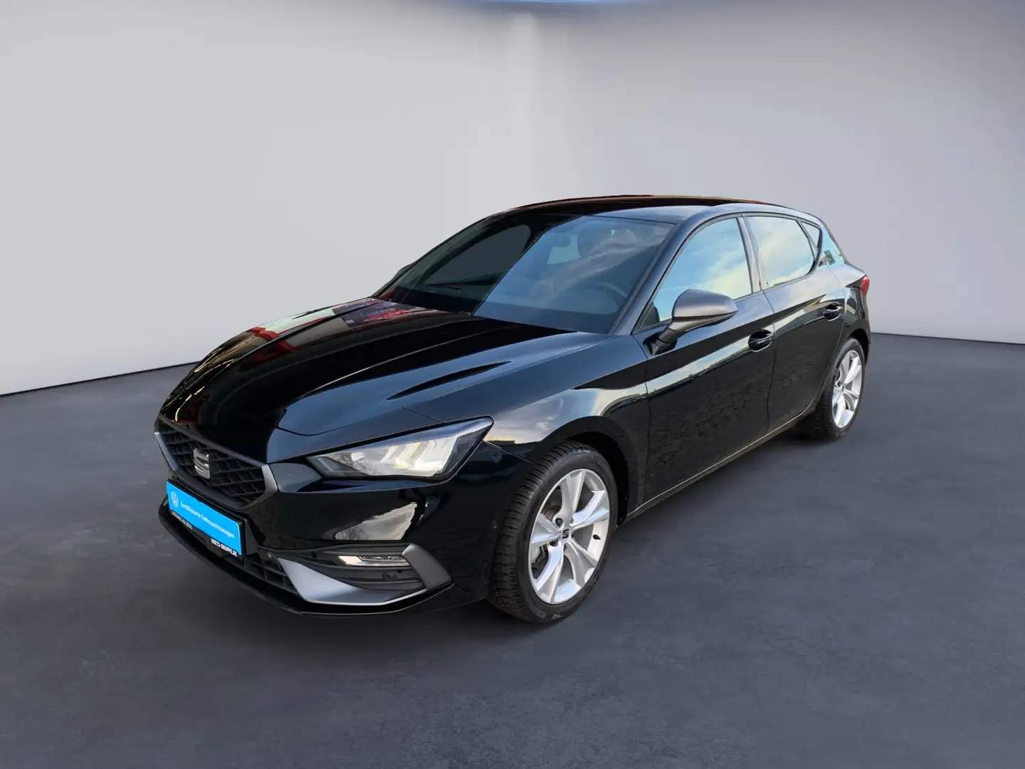 SEAT Leon 1.5 eTSI FR NAVI+ACC+RFK Schwarz - 1