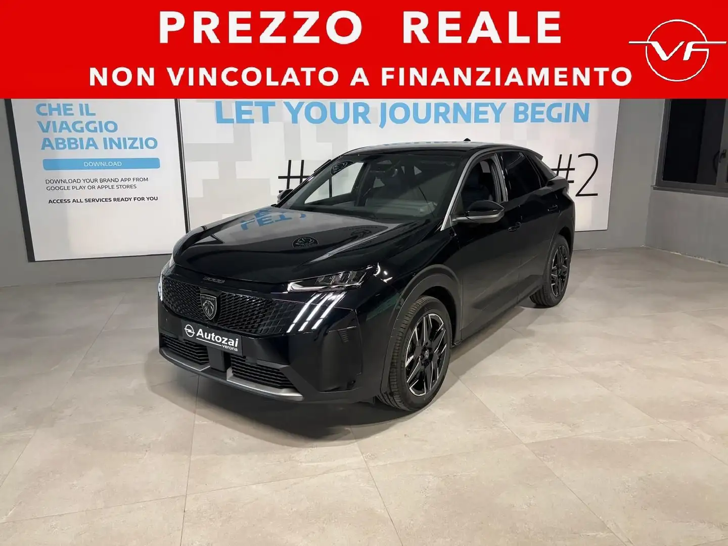 Peugeot 3008 Hybrid 136 e-DCS6 Allure Nero - 1