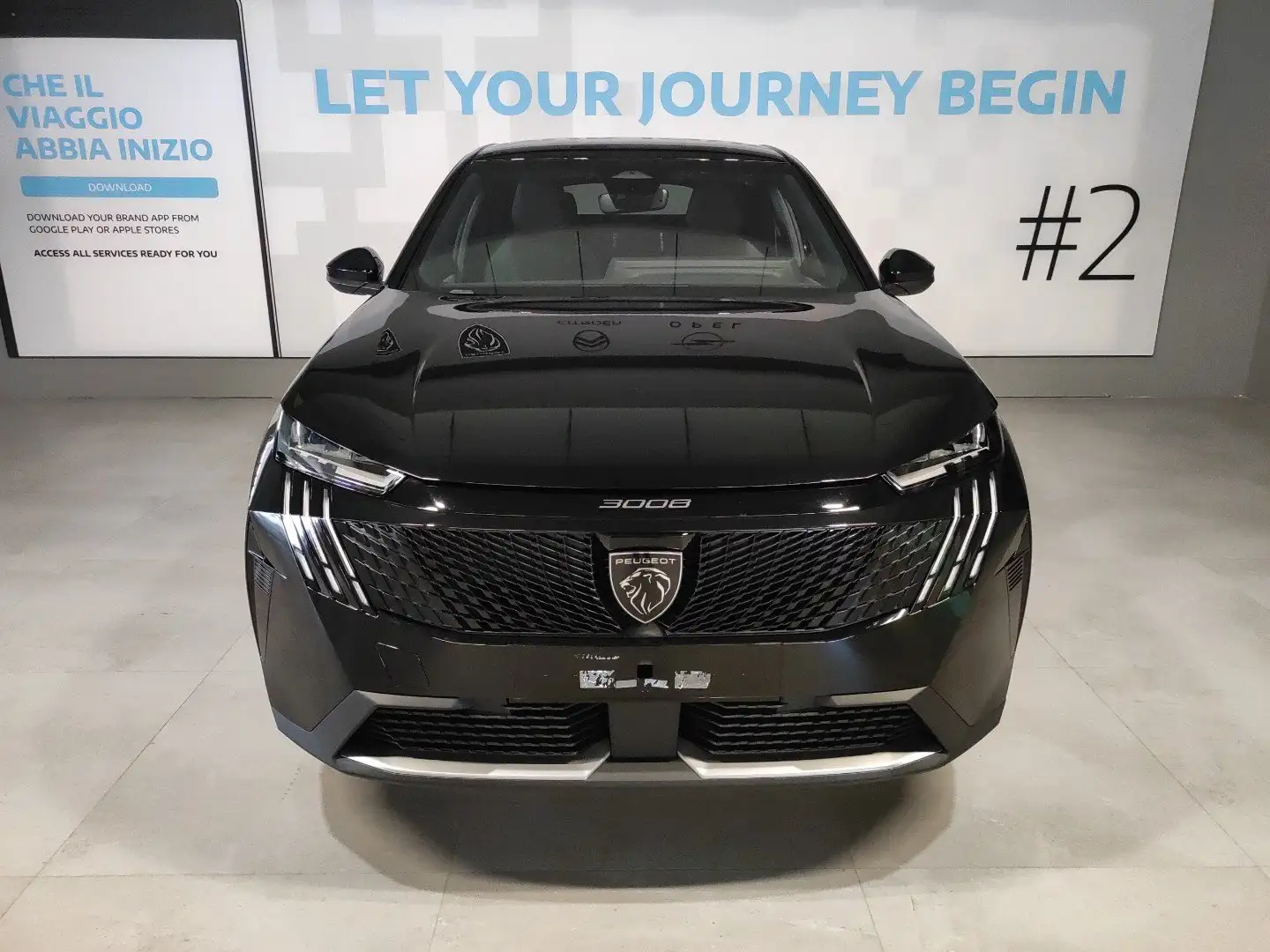 Peugeot 3008 Hybrid 136 e-DCS6 Allure Nero - 2