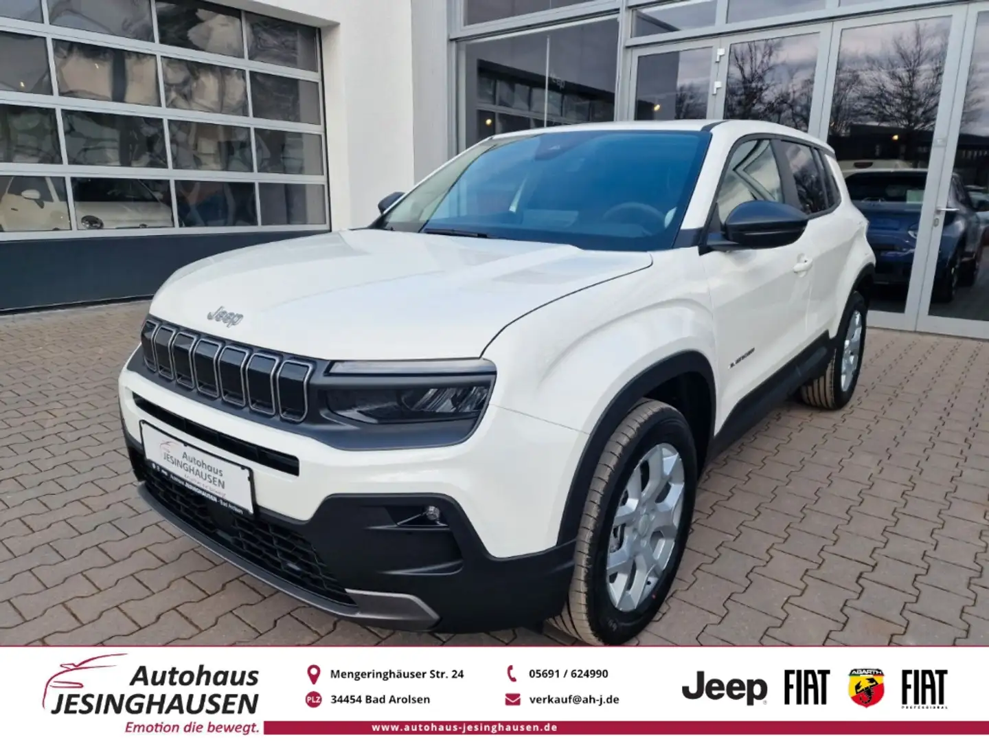 Jeep Avenger Longitude MHEV CarPlay DAB Winter-Paket LED Dyn. K Blanco - 1