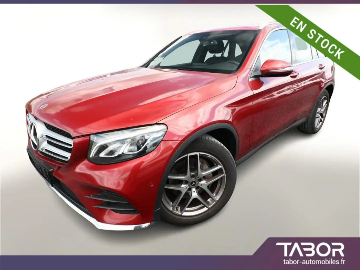 Mercedes-Benz GLC 220 220 d 4M AMG Line LED ParcAs Piros - 1