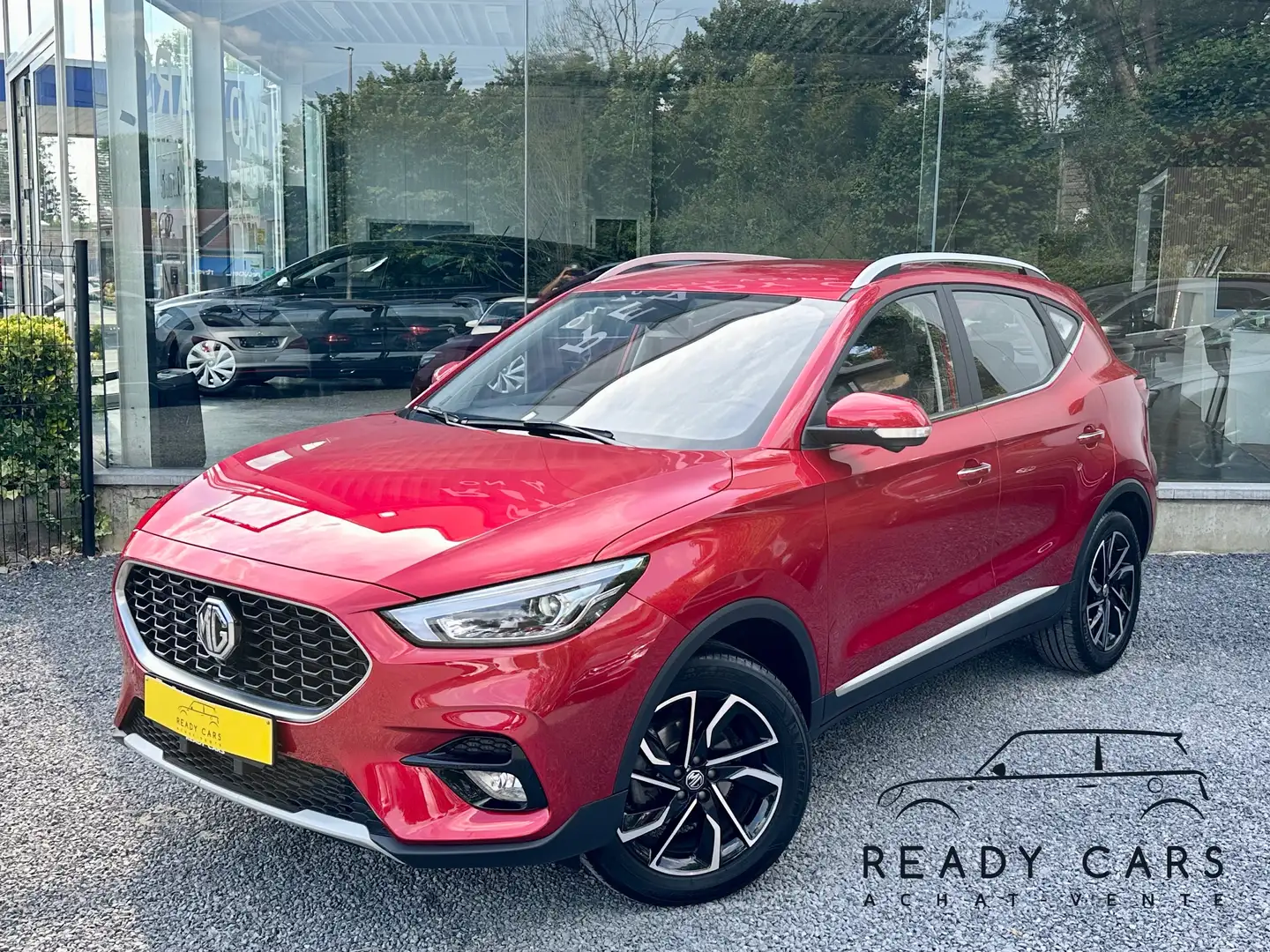 MG ZS 1.0*CUIR*CAMERA 360*1ER PROP*CARPLAY*22.000 KM* Rouge - 1