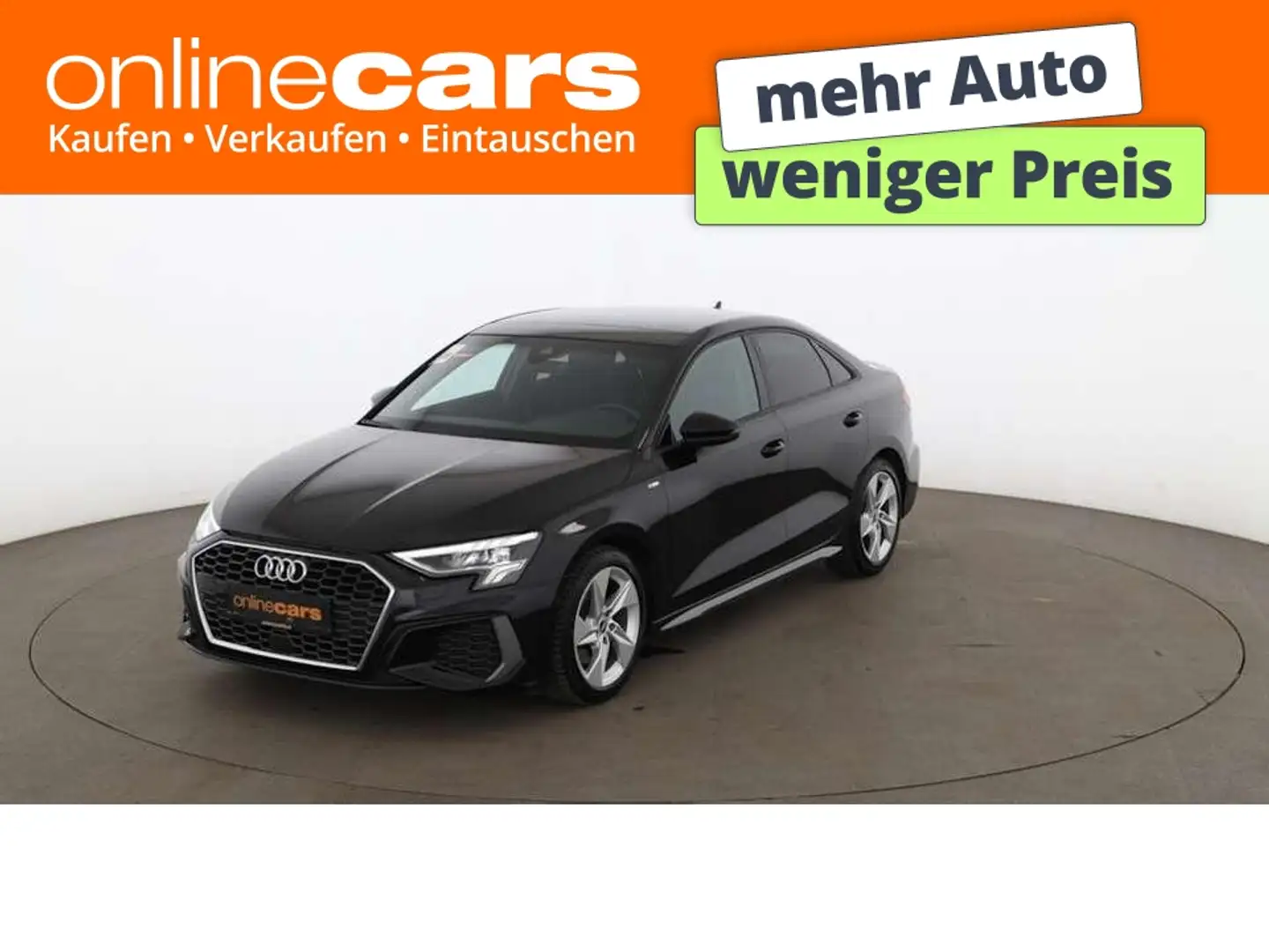 Audi A3 Limousine 30 TFSI S-Line LED LEDER SKY SITZHZG Schwarz - 1