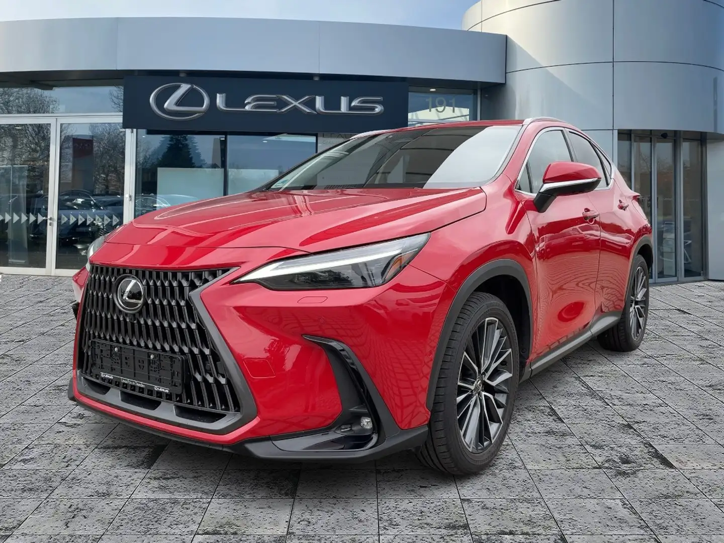 Lexus NX 350h Luxury Line AHK*Navi*4xSHZ*KAM*DAB Червоний - 2