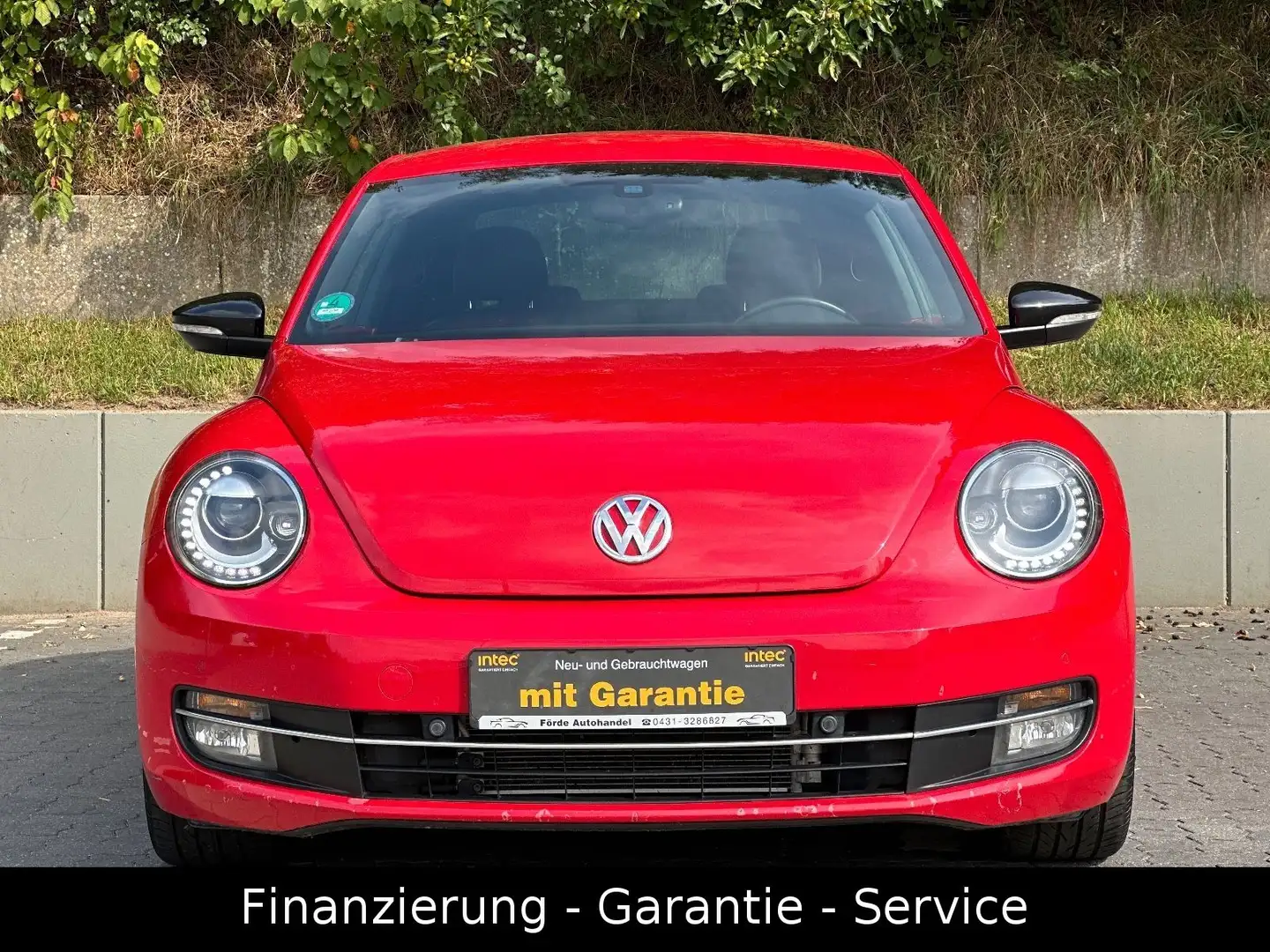 Volkswagen Beetle 1.4 TSI Fender/XENON/2 HAND/160PS/NAVI Rot - 2