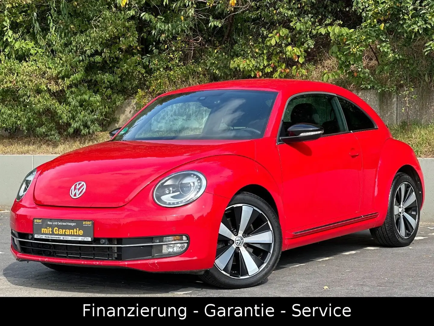 Volkswagen Beetle 1.4 TSI Fender/XENON/2 HAND/160PS/NAVI Rot - 1