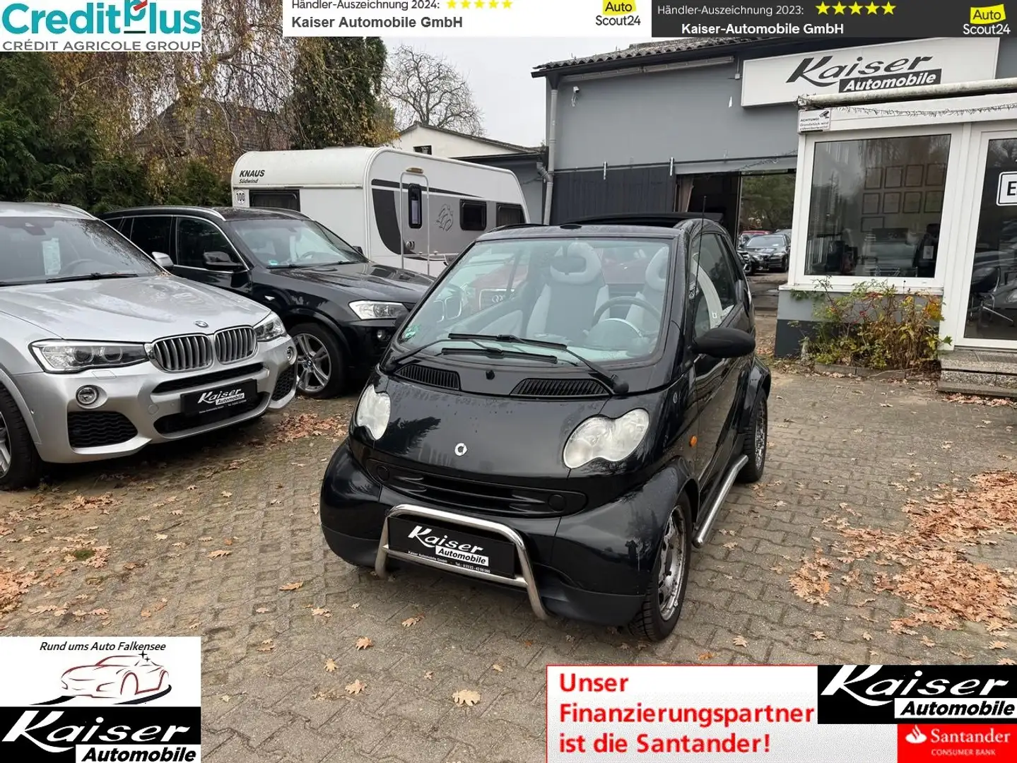 smart forTwo Automatik-Klima-Sitzheitzung-Allwetterreifen Schwarz - 1
